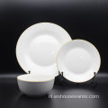 Porselein-diner Set White Bone Servies Set